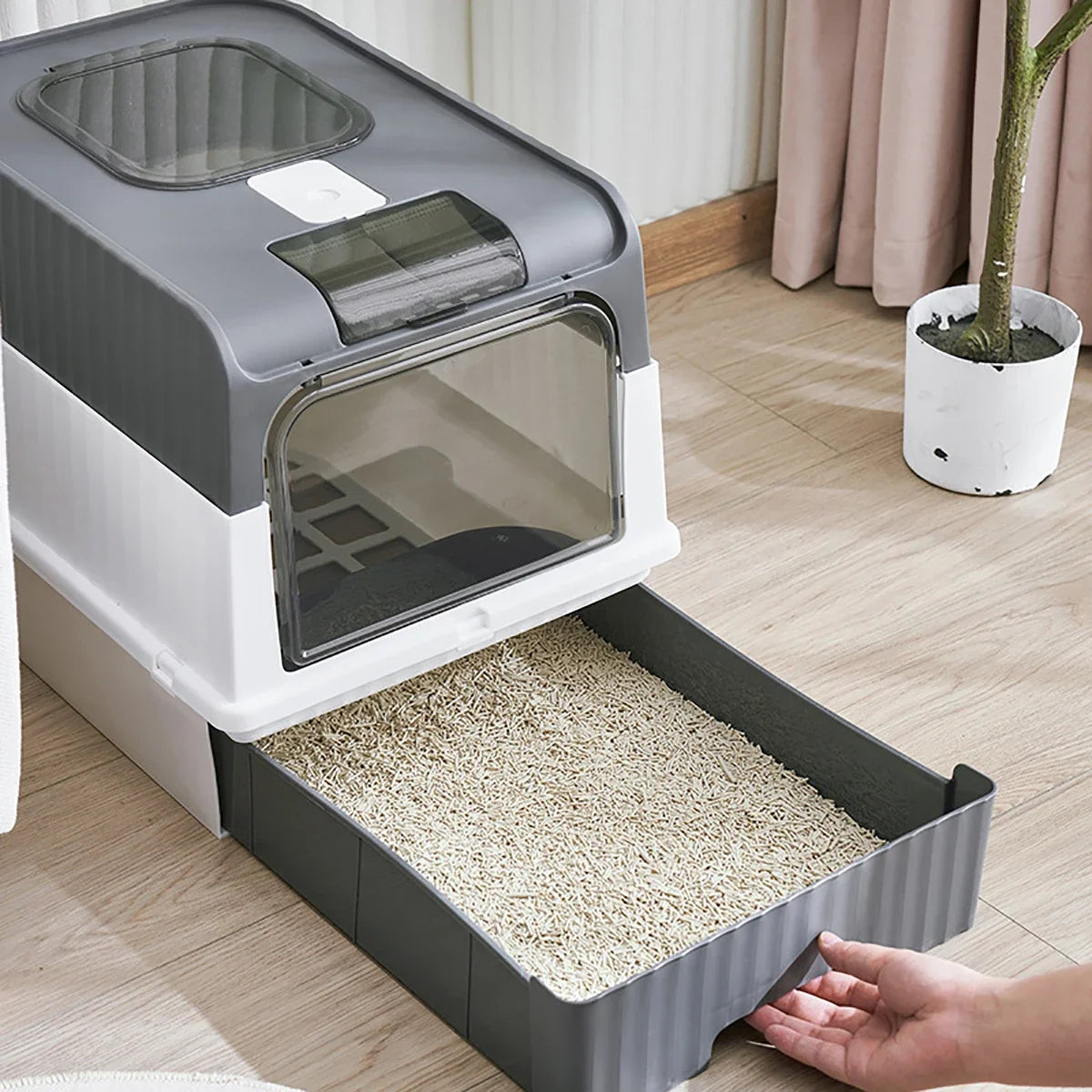 Cat Litter Sand Box
