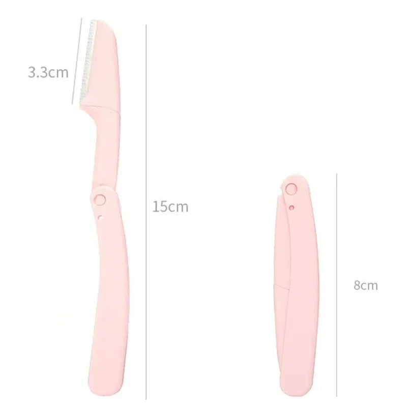 1/3/10pcs Eyebrow Trimmer Set Makeup Tools Safe Eye Brow Razor Face Body Hair Removal Shaver Blades Woman Eyebrows Shaping Knife