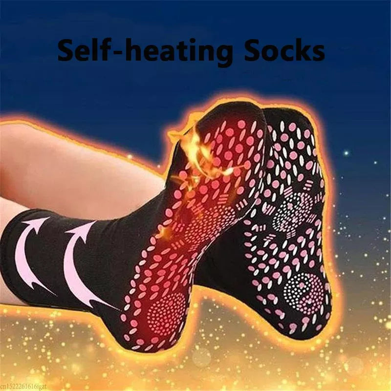 Magnetic Self-Heating Health Care Socks